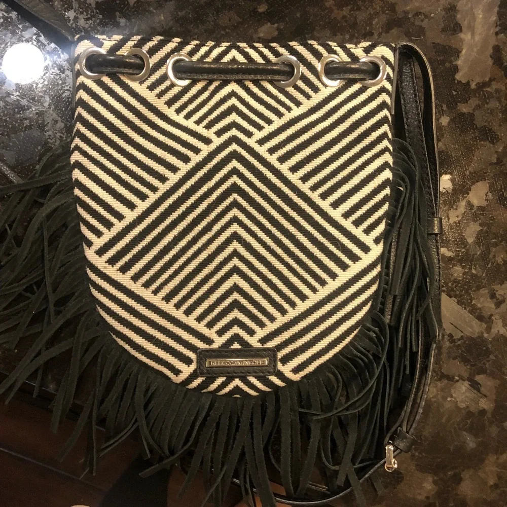 Rebecca Minkoff Wonder Fringe Crossbody Bag Womens - Picture 3 of 6